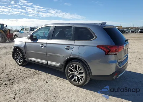 2017 Mitsubishi Outlander Es z USA, uszkodzony, nr VIN JA4AD2A30HZ024457